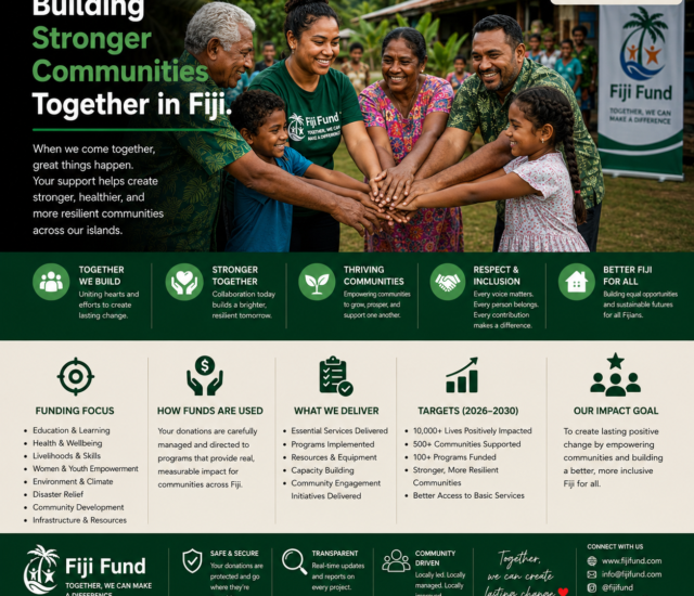 Building Stronger Communities Together in Fiji